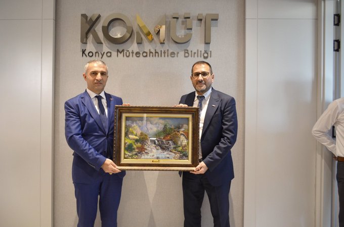 Konya Müteahhitler Birliği  yeni hizmet binamızın açılışını